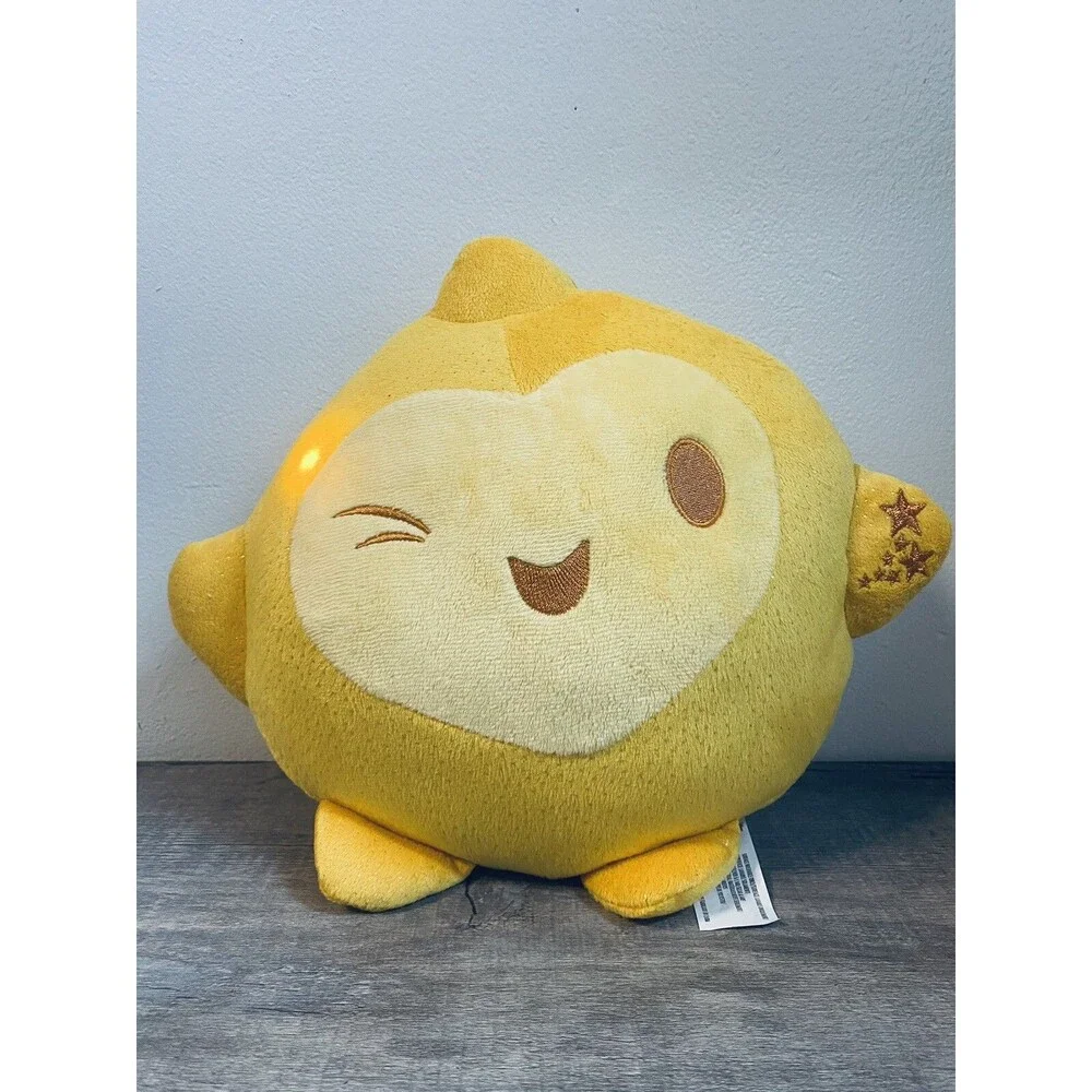 Disney Wish Hug & Wish Star 10-Inch Glowing Plush Soft Star Soothing Night Light